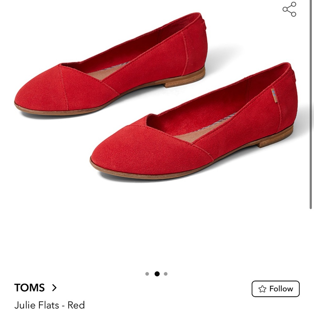 TOMS Women's Julie Scarlet Loafers